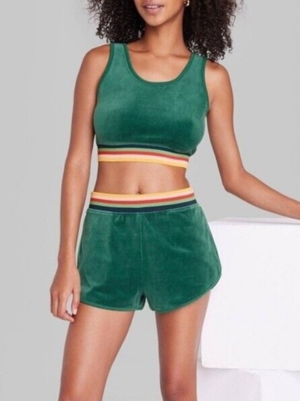 Wild Fable Terry Cloth Crop Tank